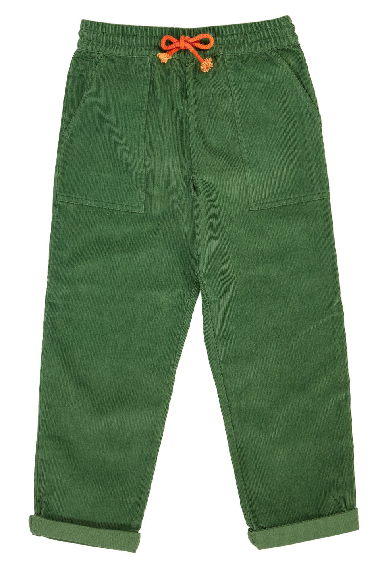 Frugi, Fox Cord Trousers, Holly Green